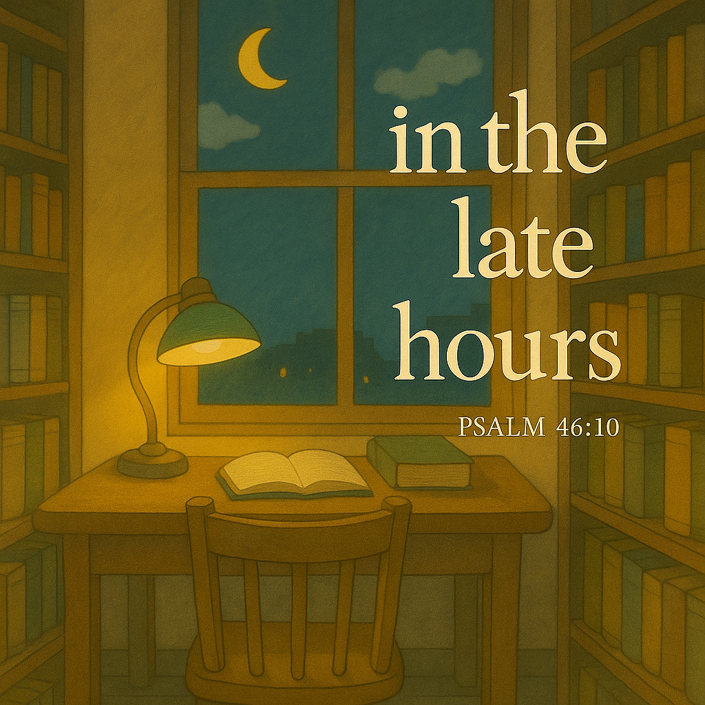 in the late hours.