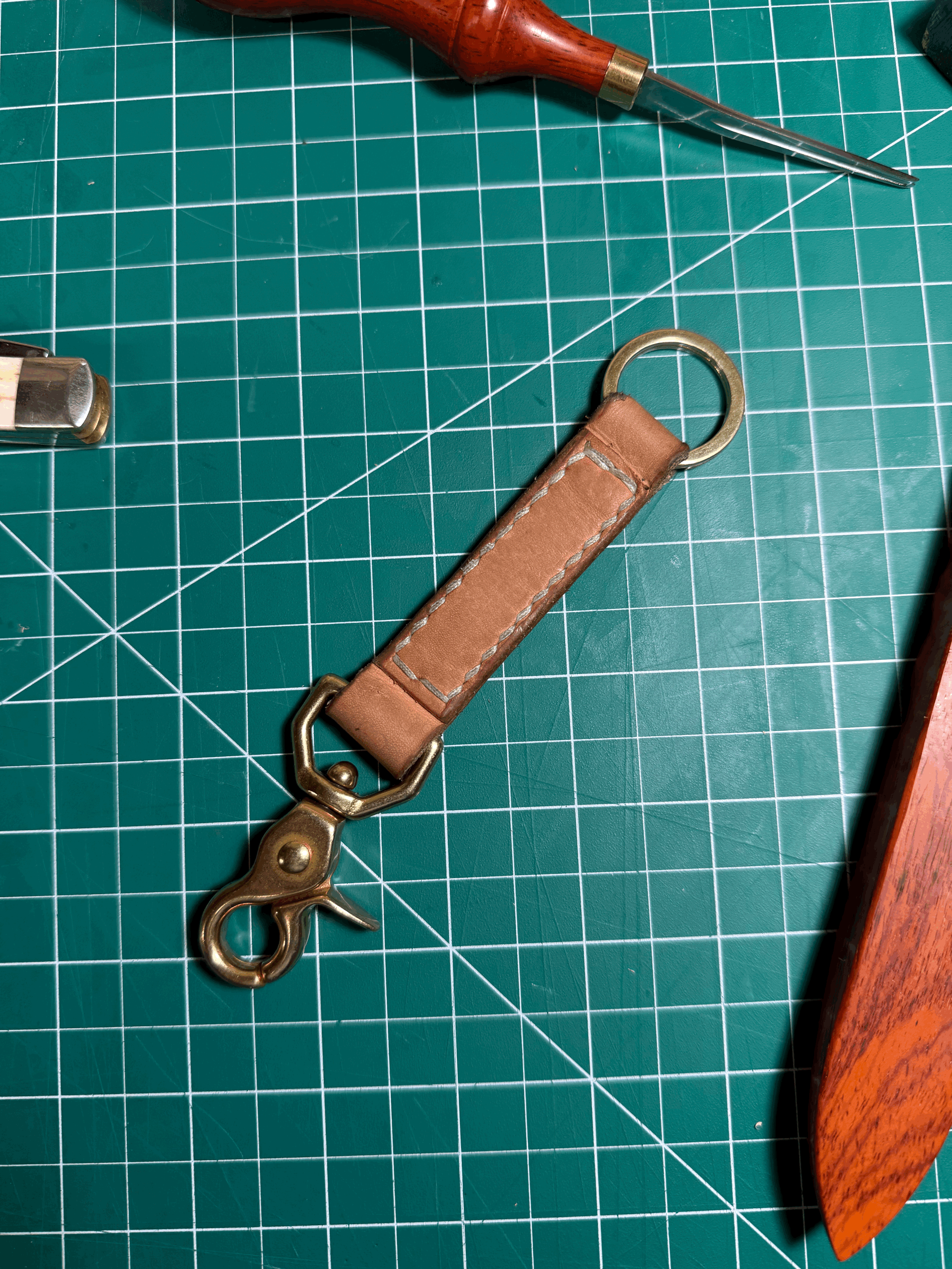Jet Tag Key Chain