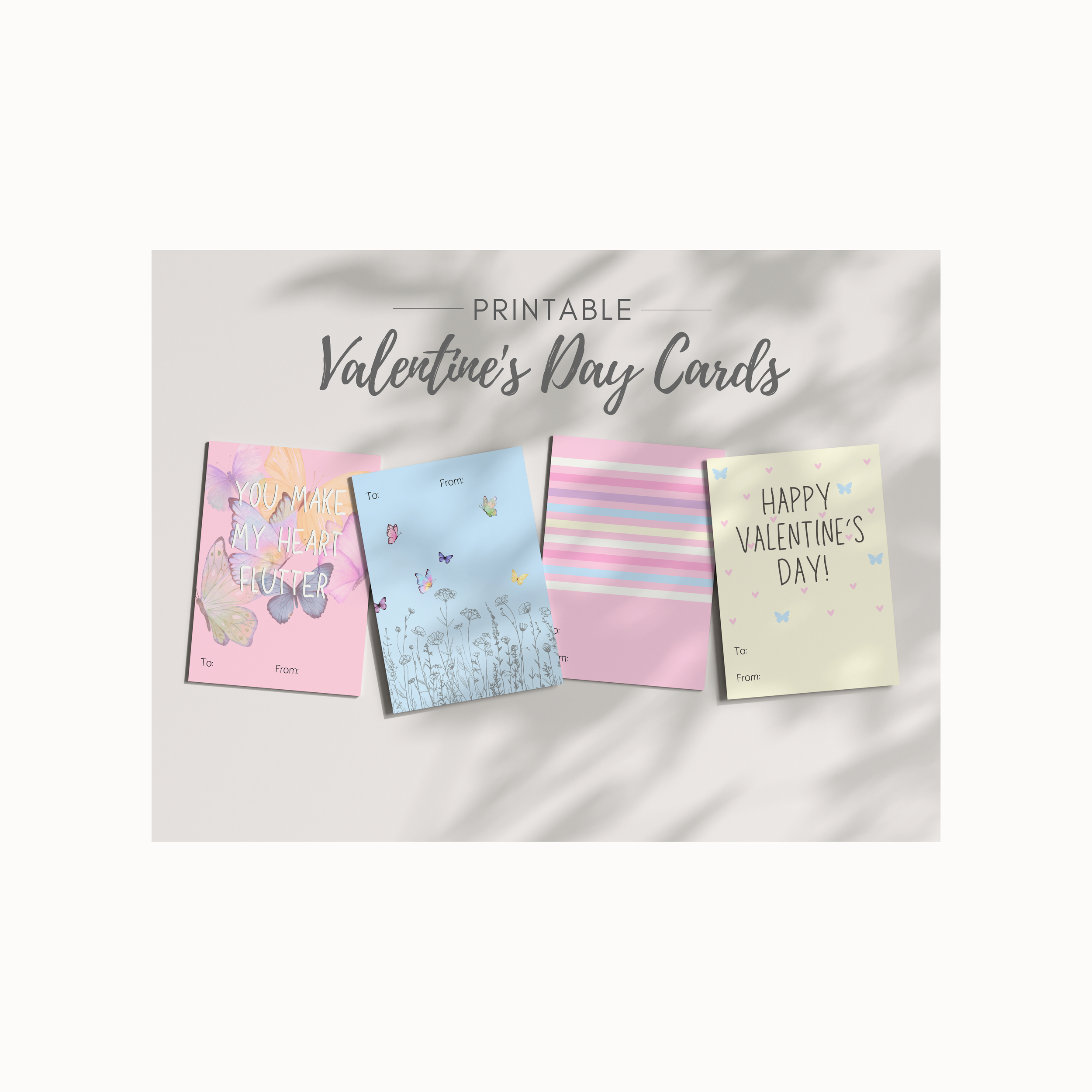 Butterfly Valentines (Digital Download)