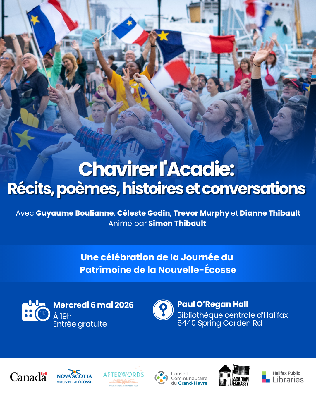 Chavirer l’Acadie : récits, poèmes, histoires et conversations