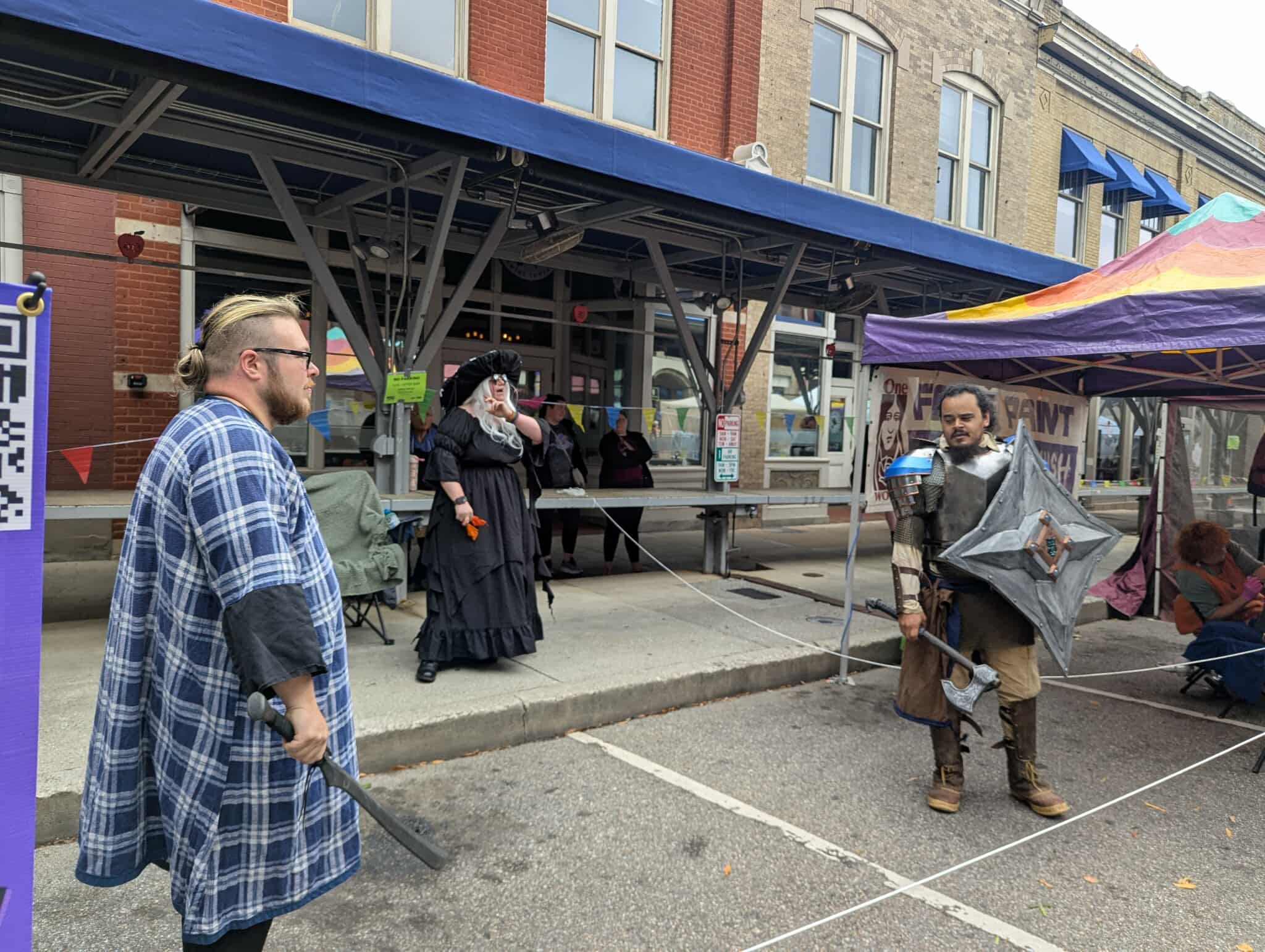 Representing Alliance LARP at Roanoke's 1st Ren Faire!