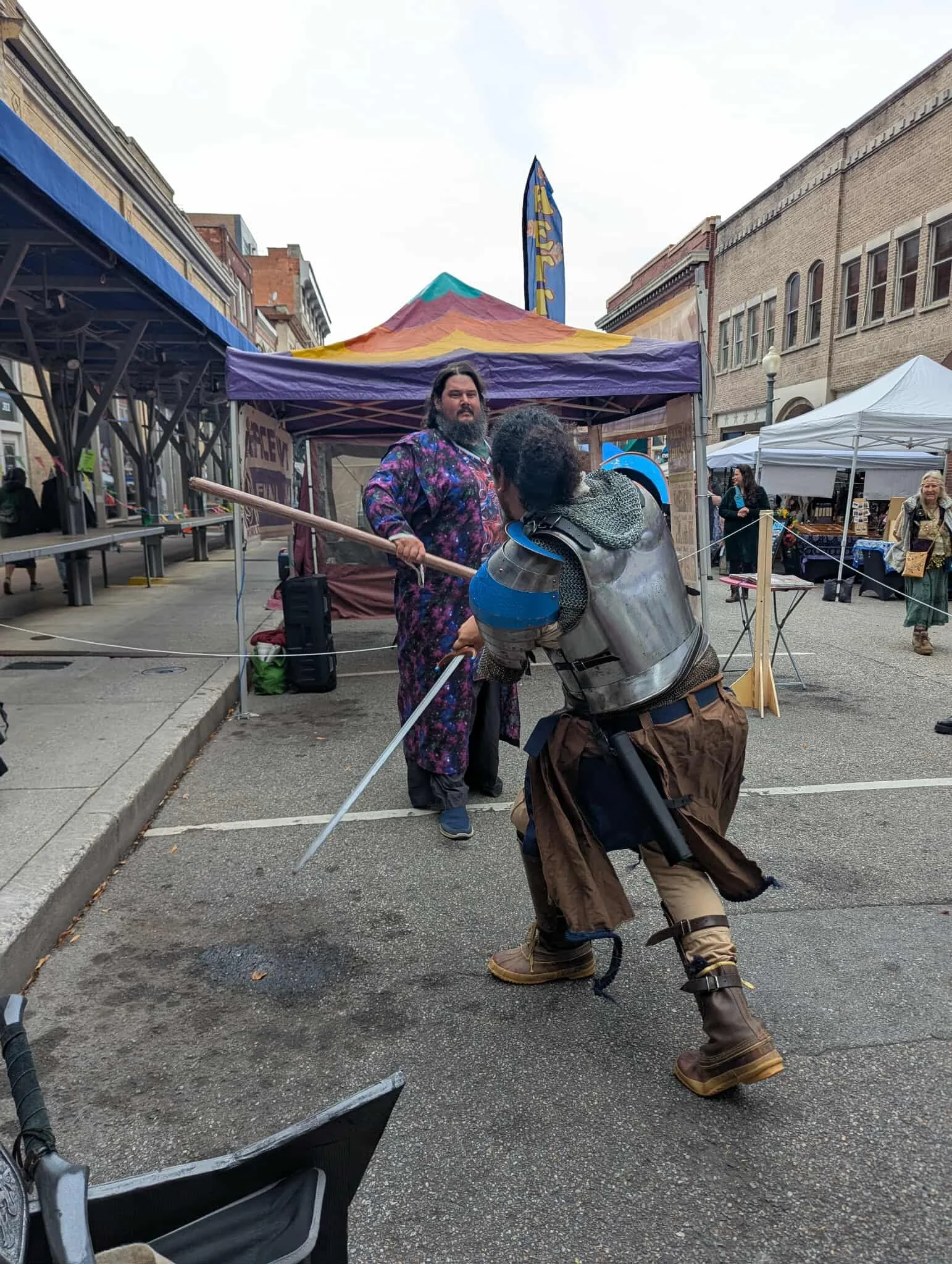 Representing Alliance LARP at Roanoke's 1st Ren Faire!