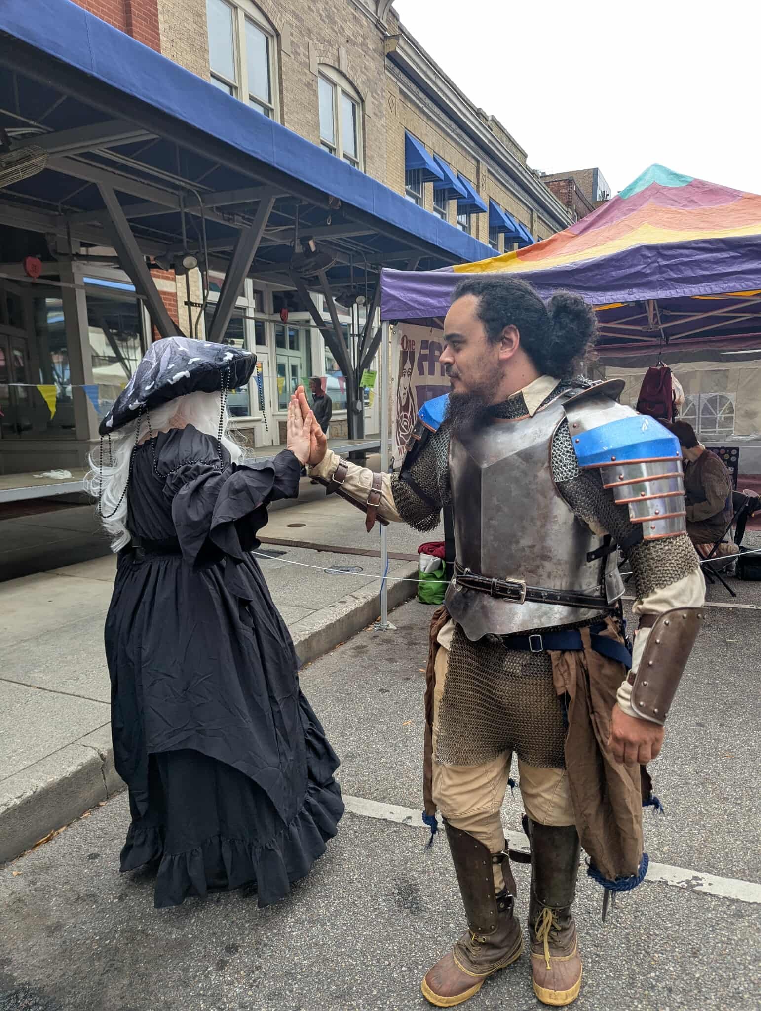 Representing Alliance LARP at Roanoke's 1st Ren Faire!