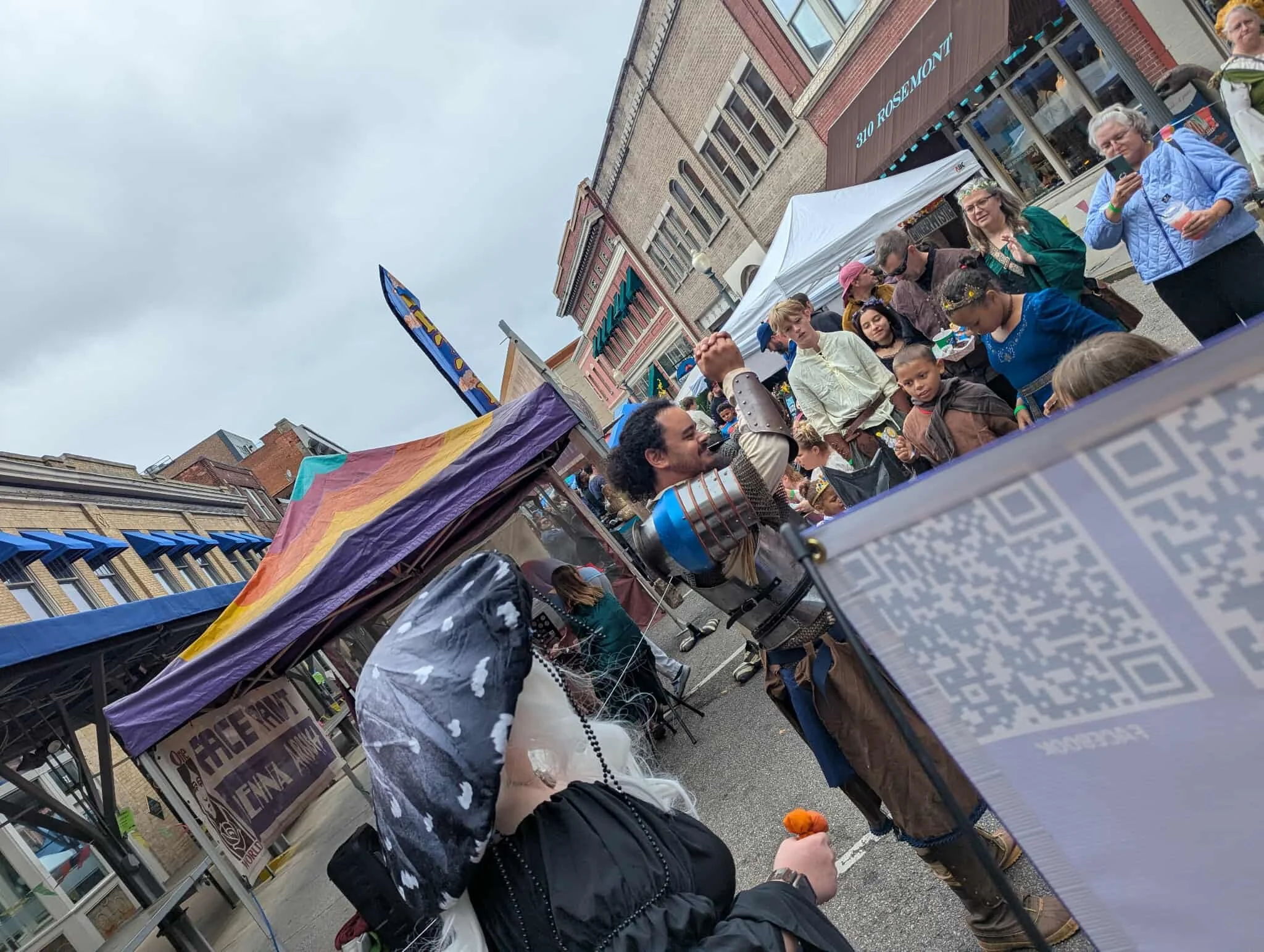 Representing Alliance LARP at Roanoke's 1st Ren Faire!