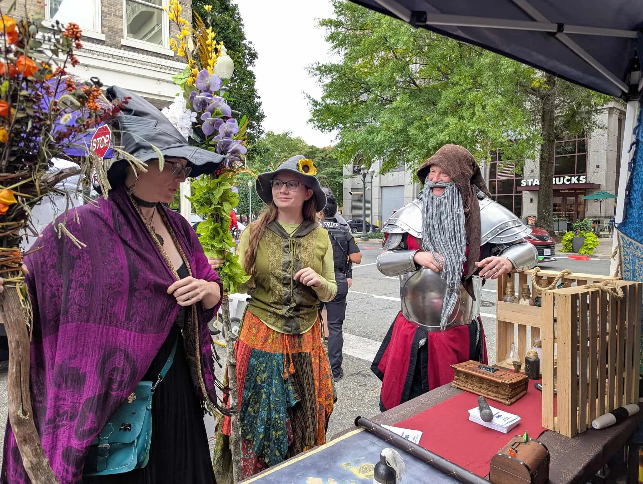 Representing Alliance LARP at Roanoke's 1st Ren Faire!