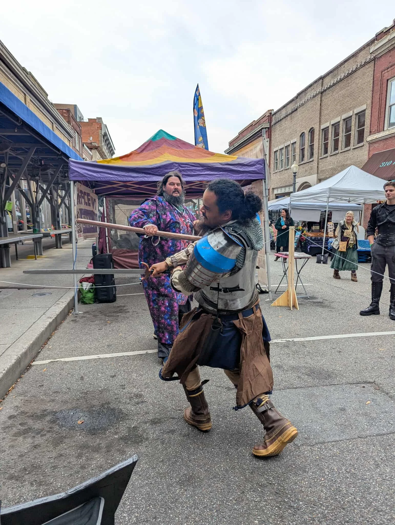 Representing Alliance LARP at Roanoke's 1st Ren Faire!
