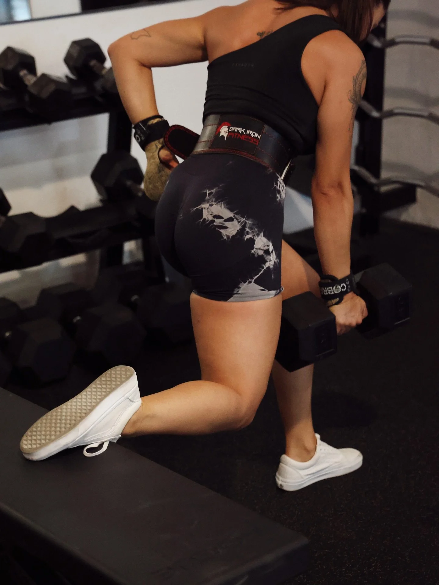 Following one of our excellent trainers, @angel_nfit_ 💪 On a heavy lift day as she prepares for her next competition. We practice what we preach and put in the work every single day. 🔥

#StrengthTraining #FitnessLife #HeavyLifting #TrainHard #Compe