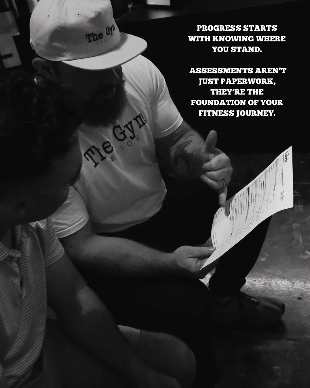 Progress starts with knowing where you stand. Assessments aren&rsquo;t just paperwork, they&rsquo;re the foundation of your fitness journey.

An assessment helps you and your coach build a plan that actually fits you, not guesswork.

Reassessment sho