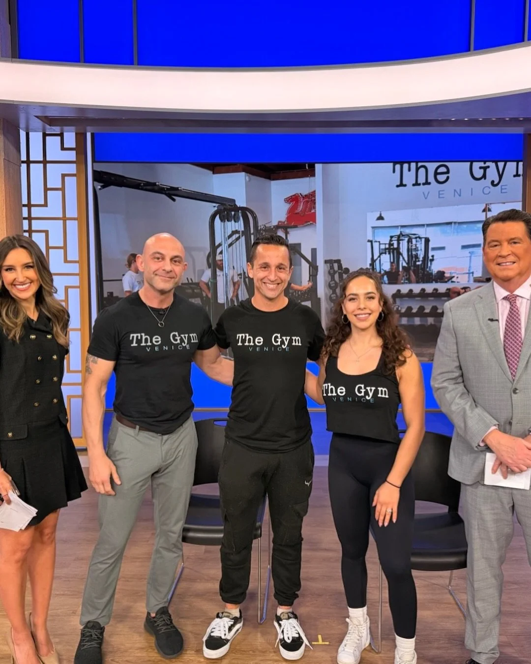 Amazing time with our great team on @ktla5news today 💪 Tag your friends who want to get in the best shape of their lives with expert trainers this year.

#TheGymVenice #VeniceFitness #LosAngelesFitness #SoCalFitness #FitnessMotivation