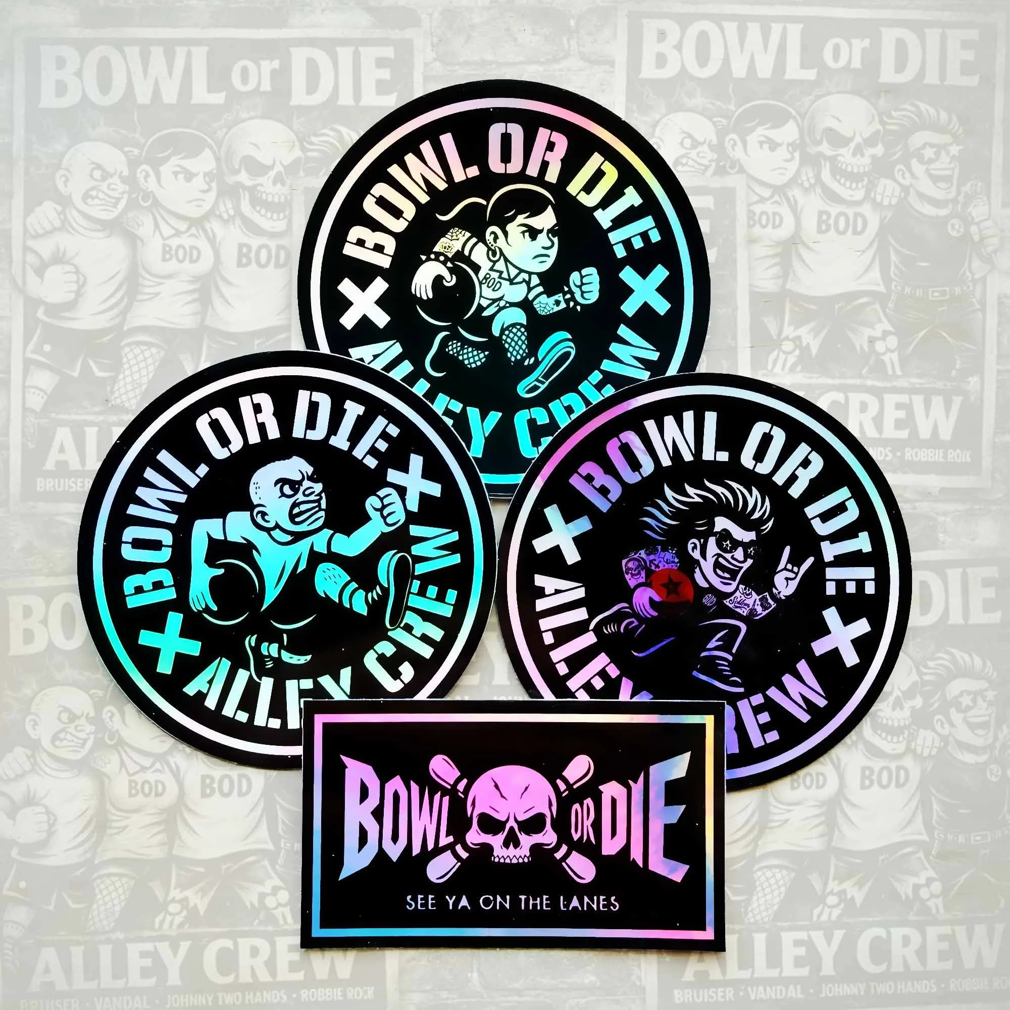 Alley Crew Hologram Pack – Vol. 2