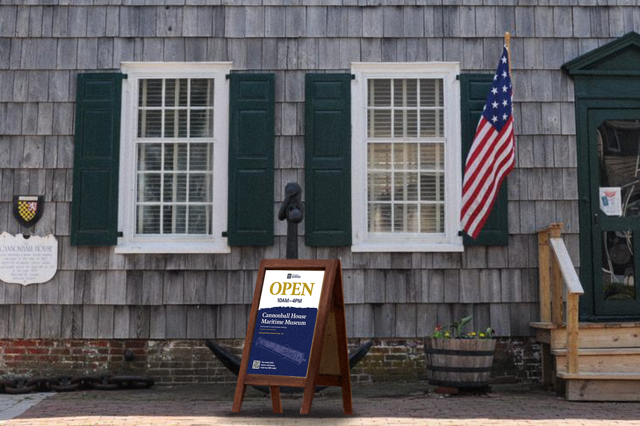 Historic Lewes Campus Signage