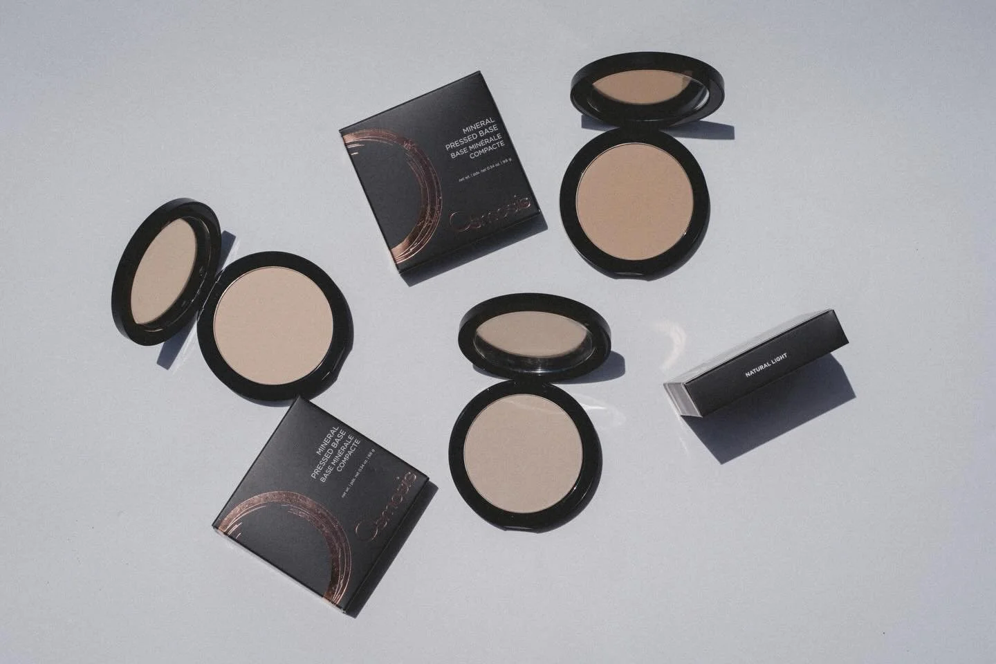 These quietly landed on our shelves just before Christmas 
Osmosis Mineral Pressed Base is now available &mdash; compacts and refills stocked in salon.  #osmosisskincare