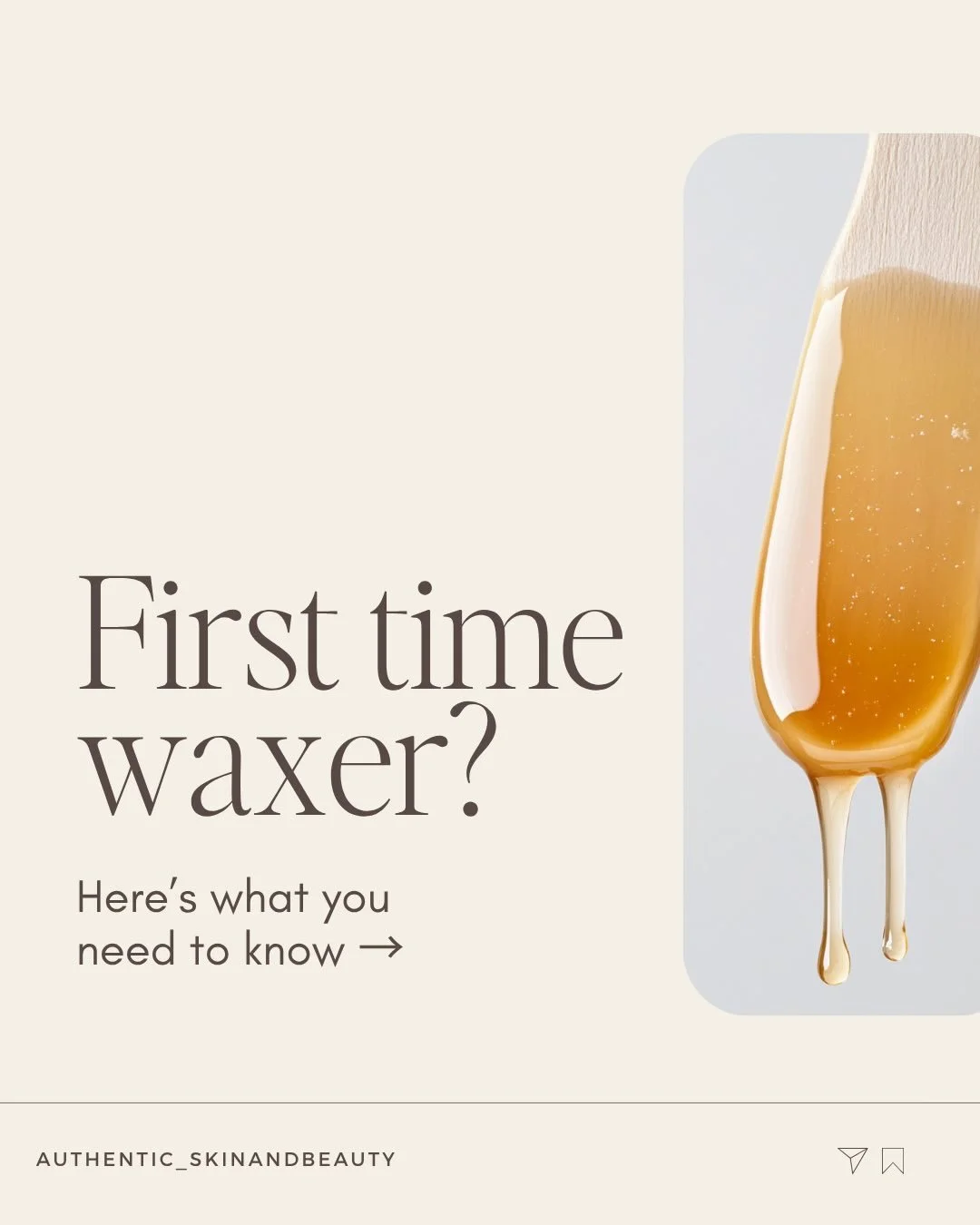 First time waxing? Here&rsquo;s what to know before, during &amp; after your appointment.
Save this for later and come in feeling prepared #beautytherapyhawkesbay #waxing