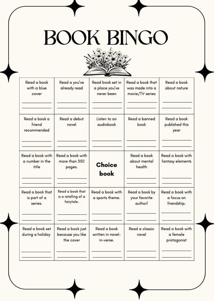 Book Bingo