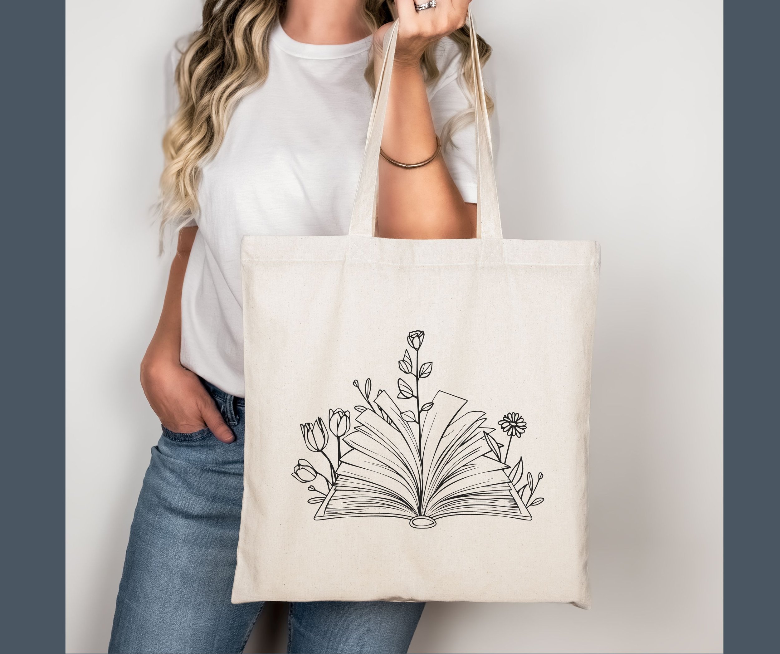 Floral Tote