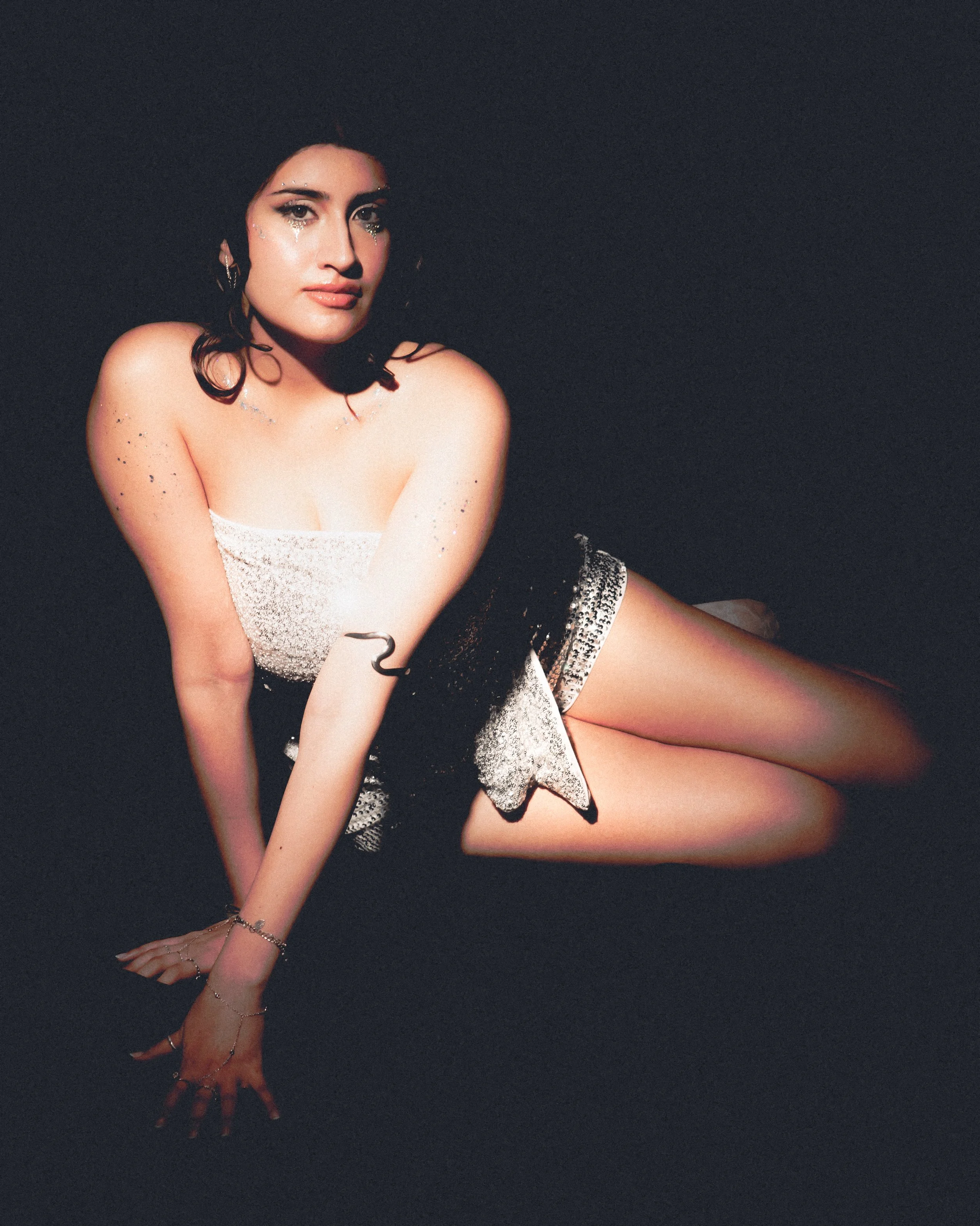 Anna Viola for the cover of "Silver Secrets" Photographed by Celina Media