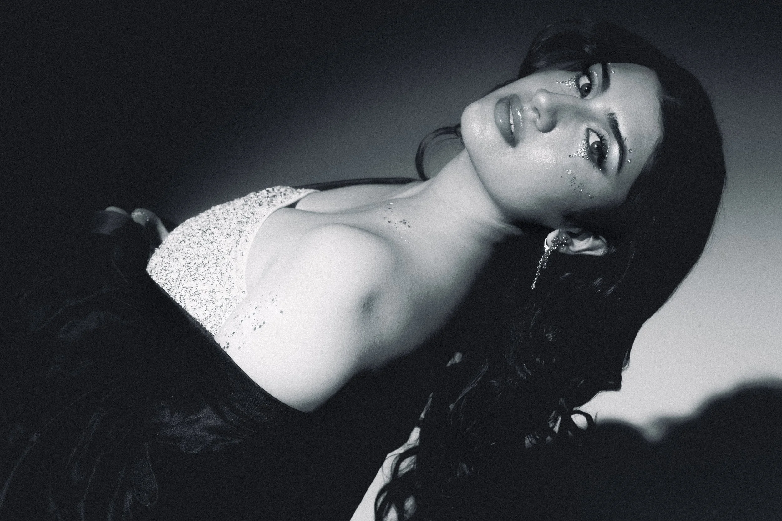 Anna Viola for the cover of "Silver Secrets" Photographed by Celina Media