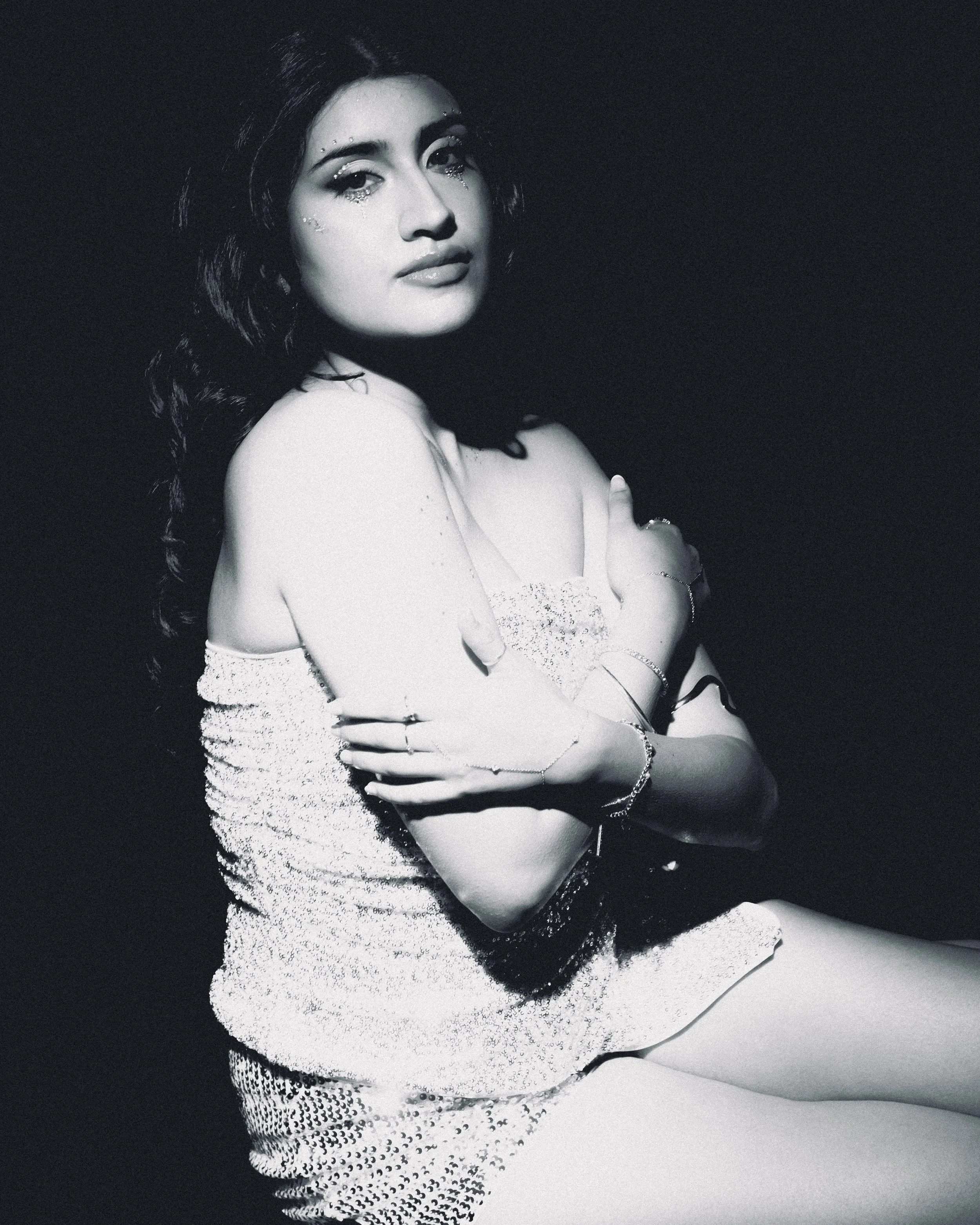 Anna Viola for the cover of "Silver Secrets" Photographed by Celina Media