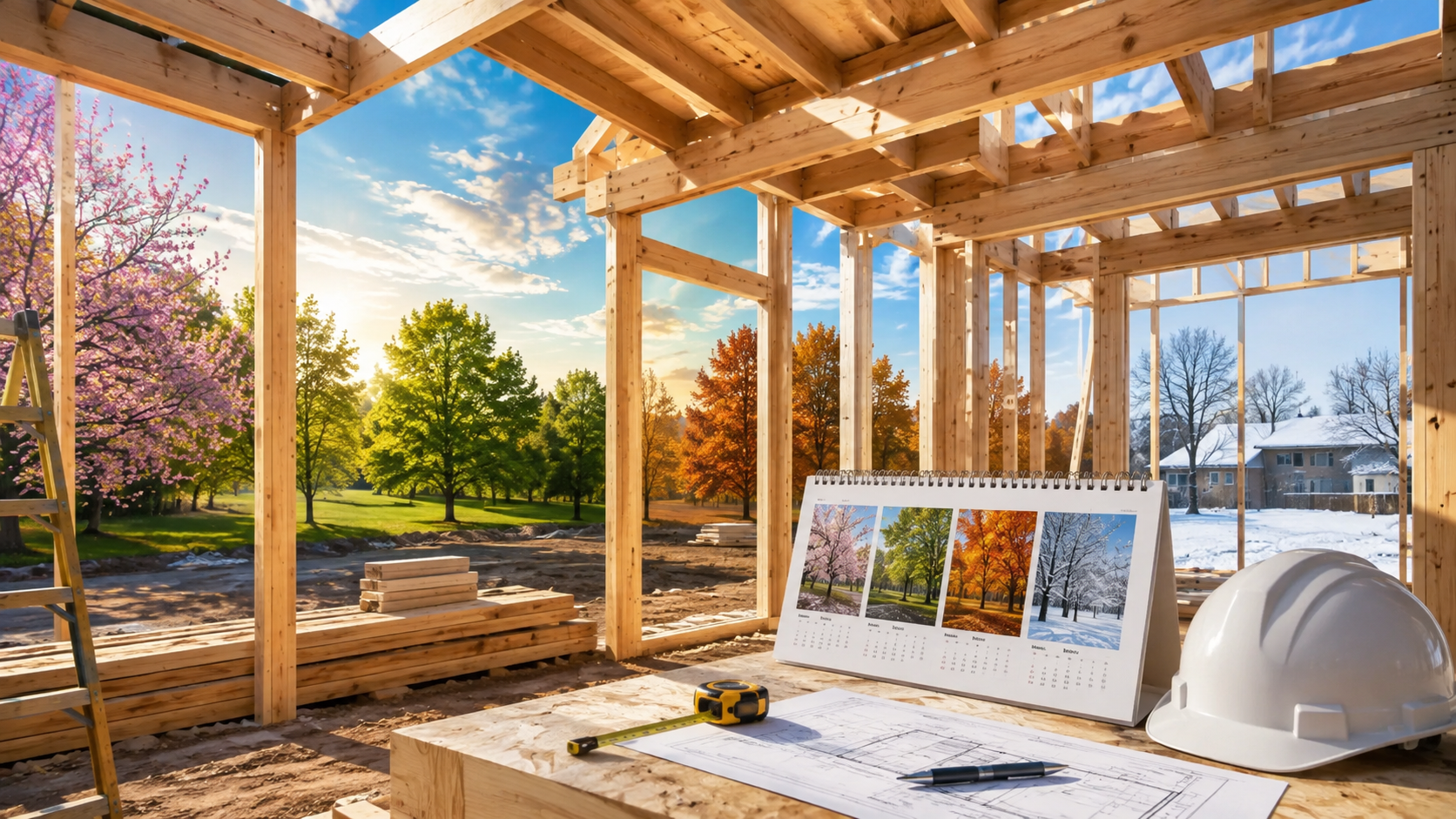 When Is the Best Time of Year to Build a House?