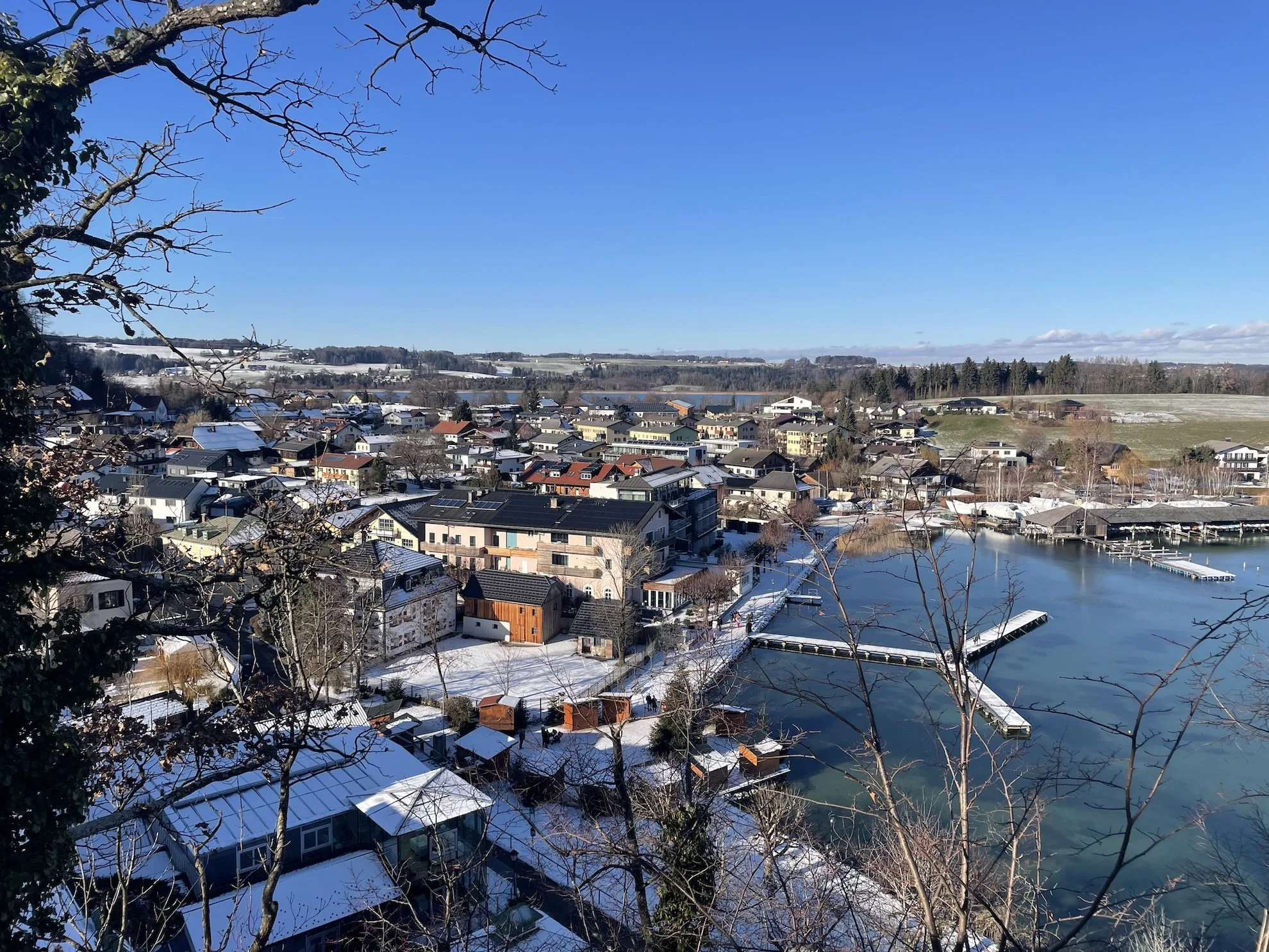 A Quiet Visit to Mattsee and the view from the top