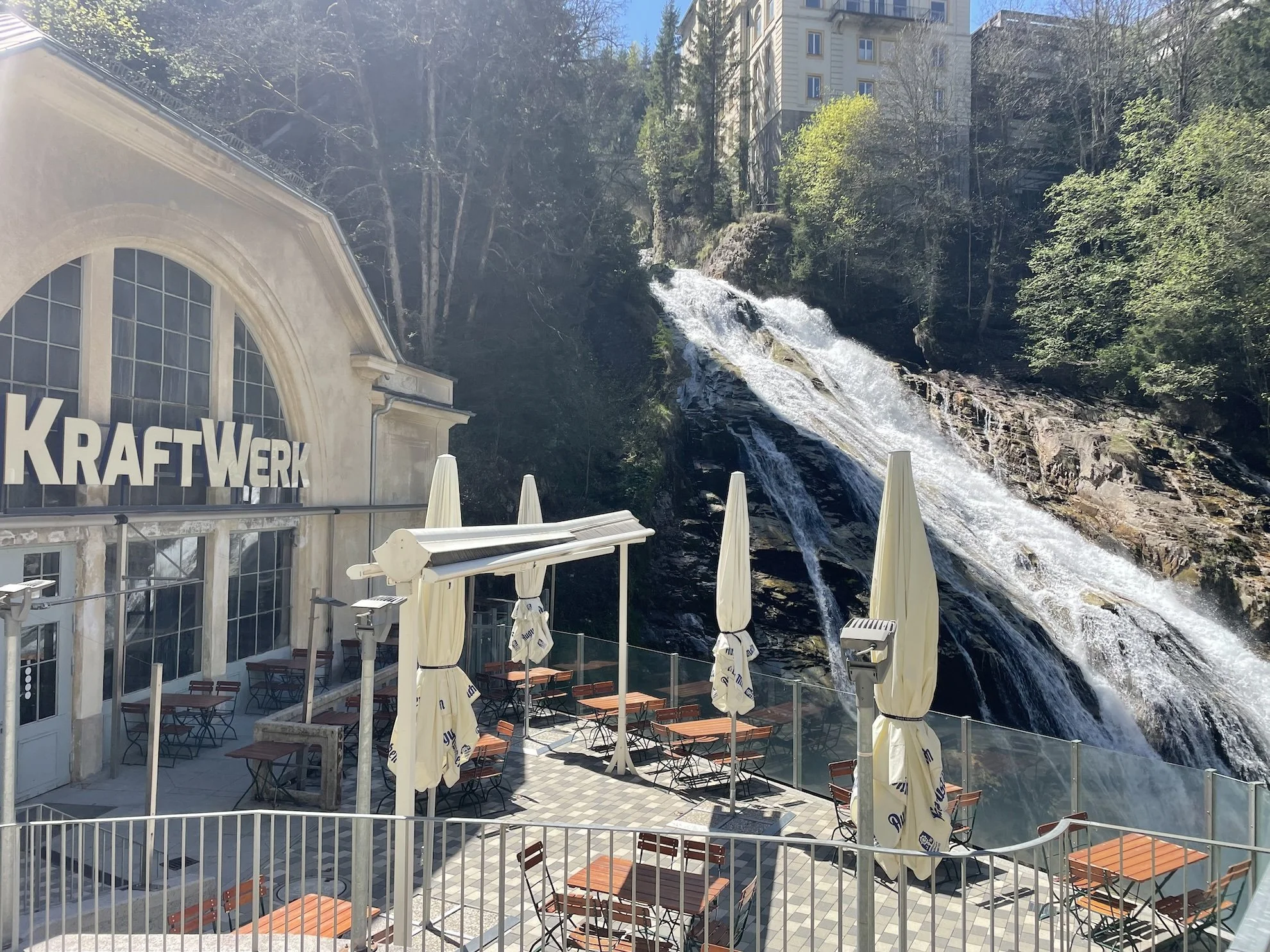 Visiting Bad Ischl Waterfall in Spring