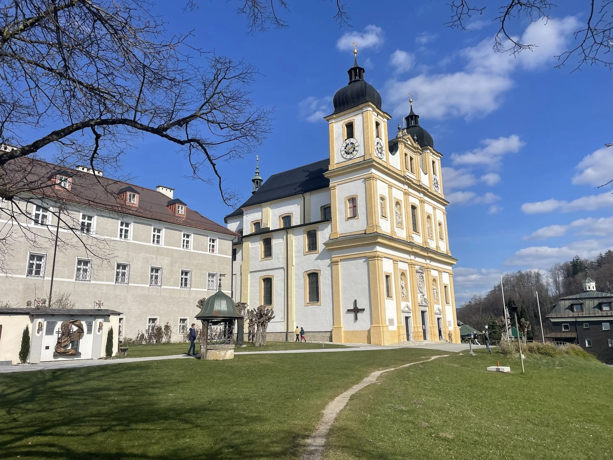 Maria Plains church at Bergheim 