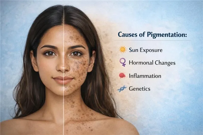 causes of pigmentation