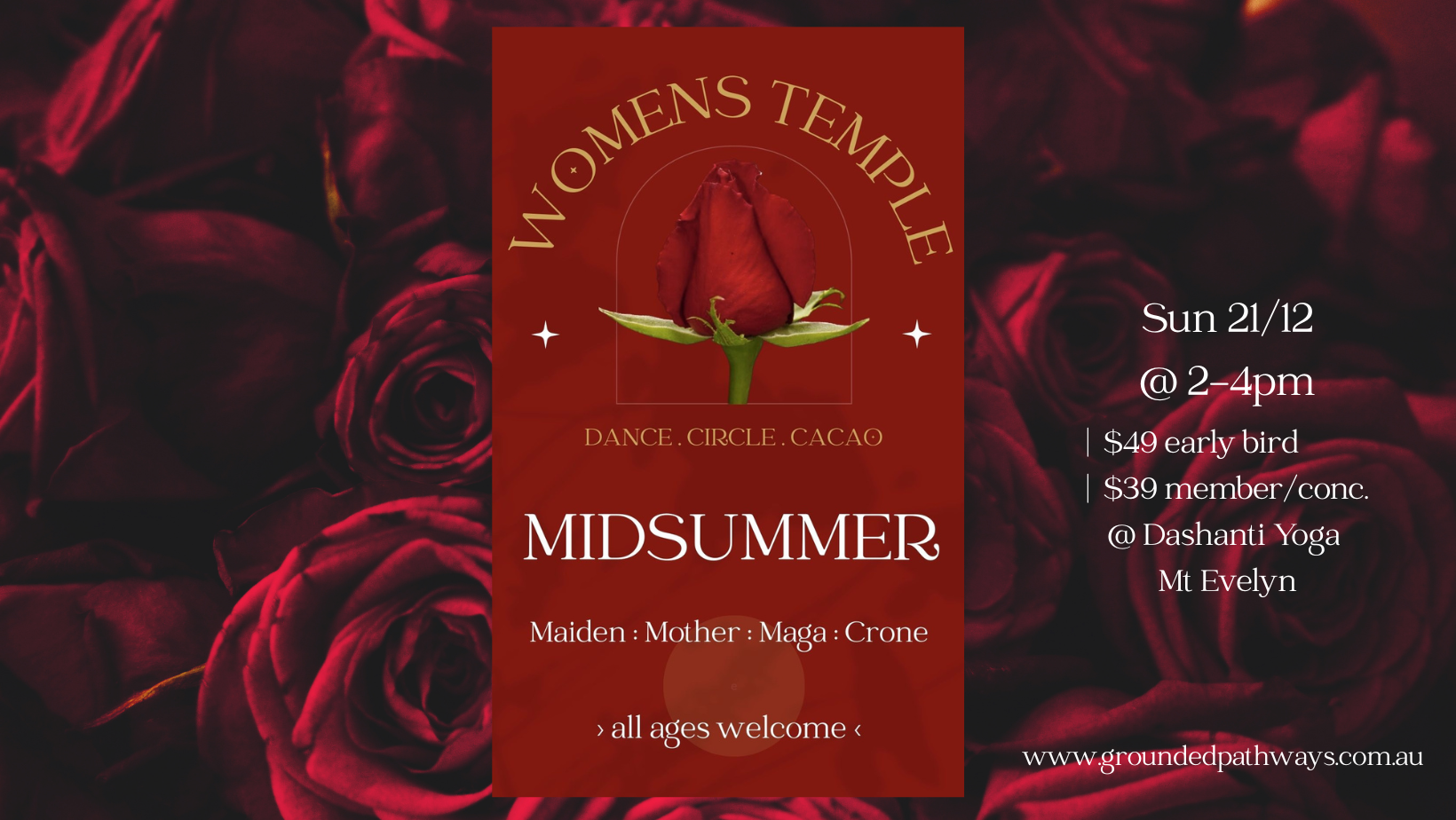 {DANCE} Women’s Temple ~ midsummer