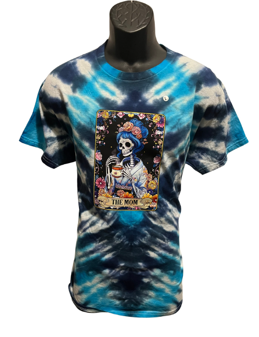 “The Mom” Tarot Tie-Dye T-Shirt – Adult Large