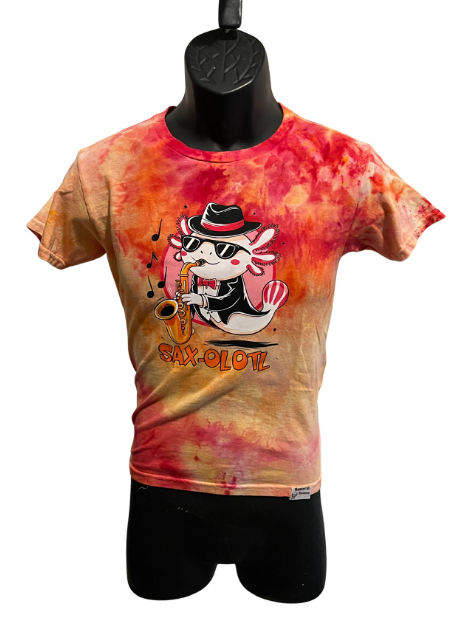 Sax-O-Lotl Tie-Dye T-Shirt – Youth Small