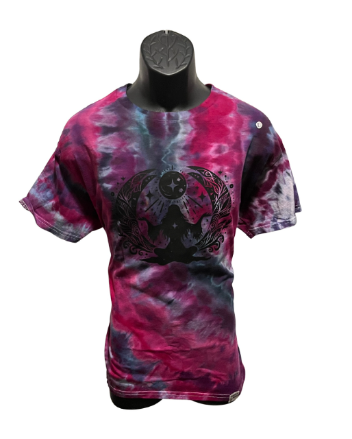 Lunar Goddess Tie-Dye T-Shirt – Adult Large