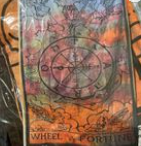 “Wheel of Fortune” Tarot Tapestry
