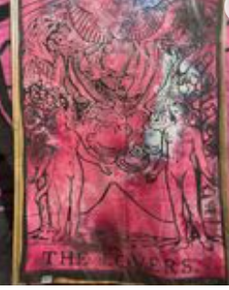 “The Lovers” Tarot Tapestry