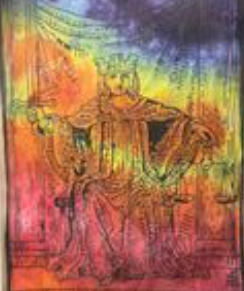 “Justice” Tarot Tapestry