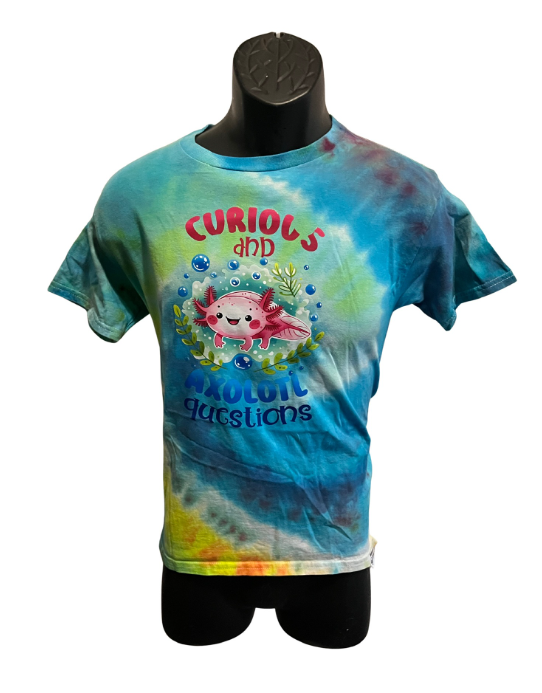 Curious ADHD Axolotl Tee – Youth Large