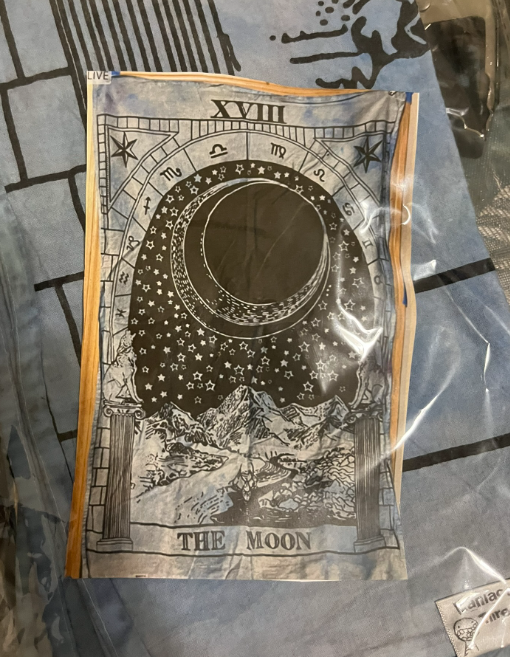 “The Moon” Tarot Tapestry
