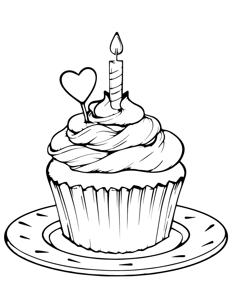 The one with the Cupcake