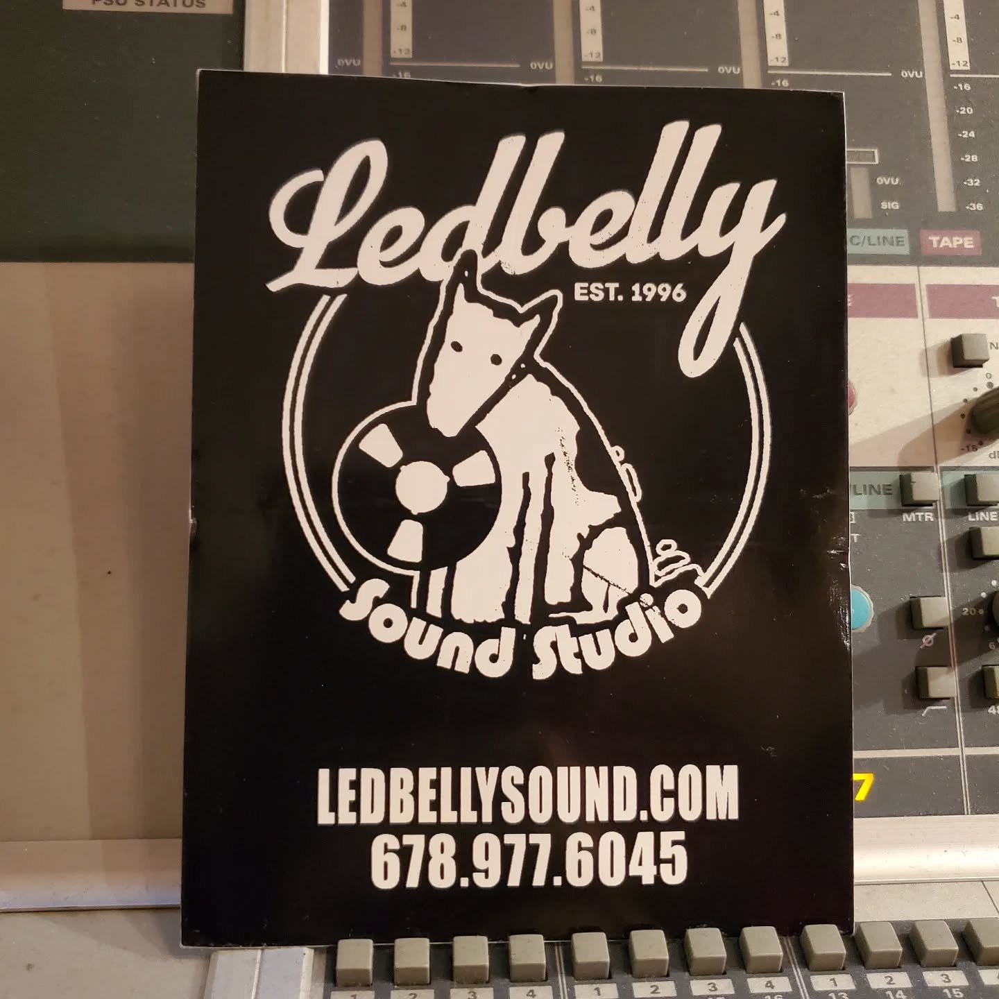 Come get a new LedBelly sticker at LedBelly Sound Studio.