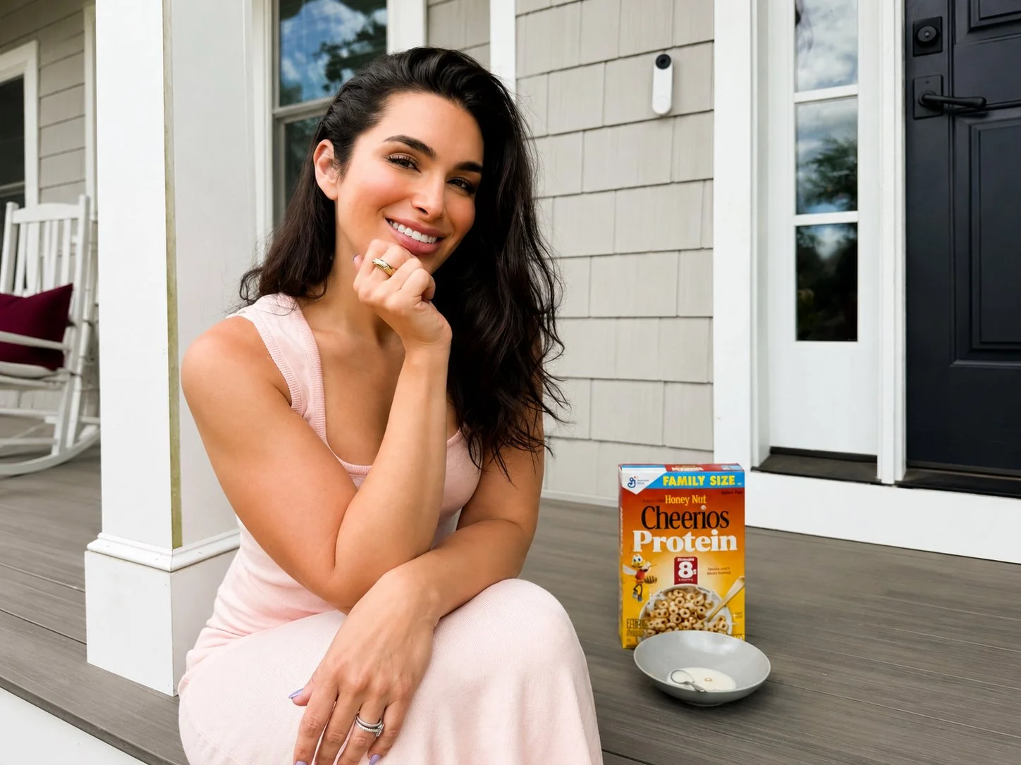 Cheerios Introduces Honey Nut Cheerios Protein Cereal and Limited-Edition Ring Collection With Ashley Iaconetti Haibon