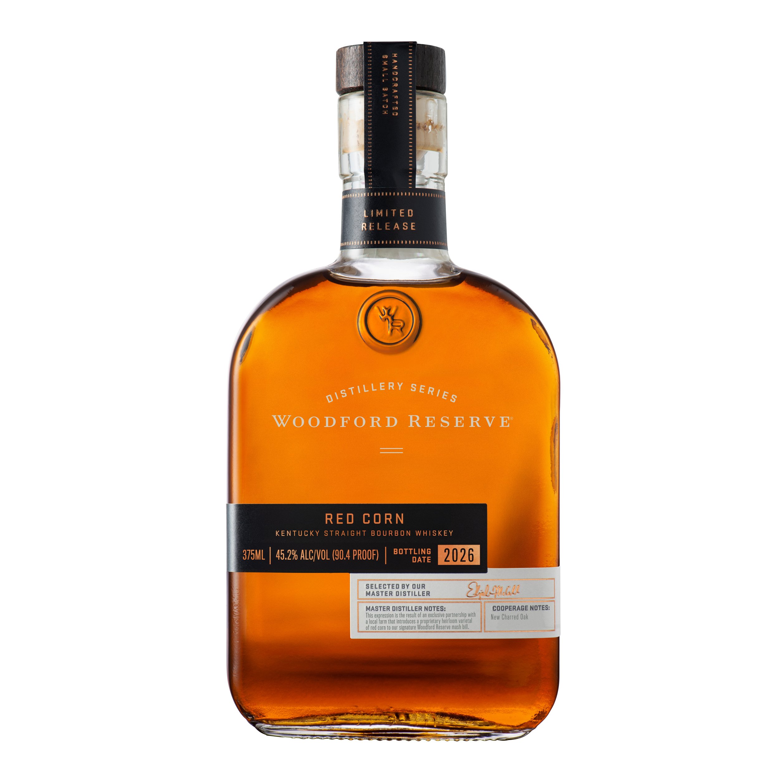 Woodford Reserve Releases Limited-Edition “Red Corn” Bourbon in Distillery Series