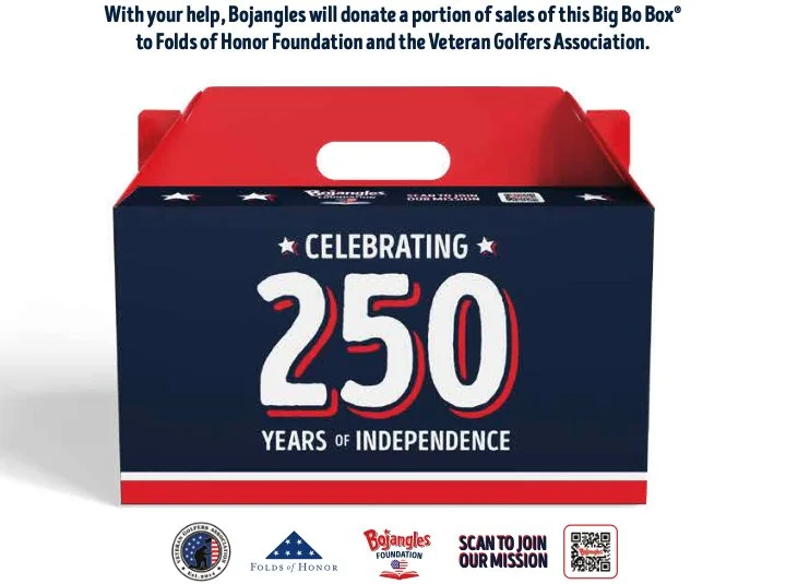 Bojangles Launches Patriotic Big Bo Box Campaign to Support Military Families During America 250 Celebration