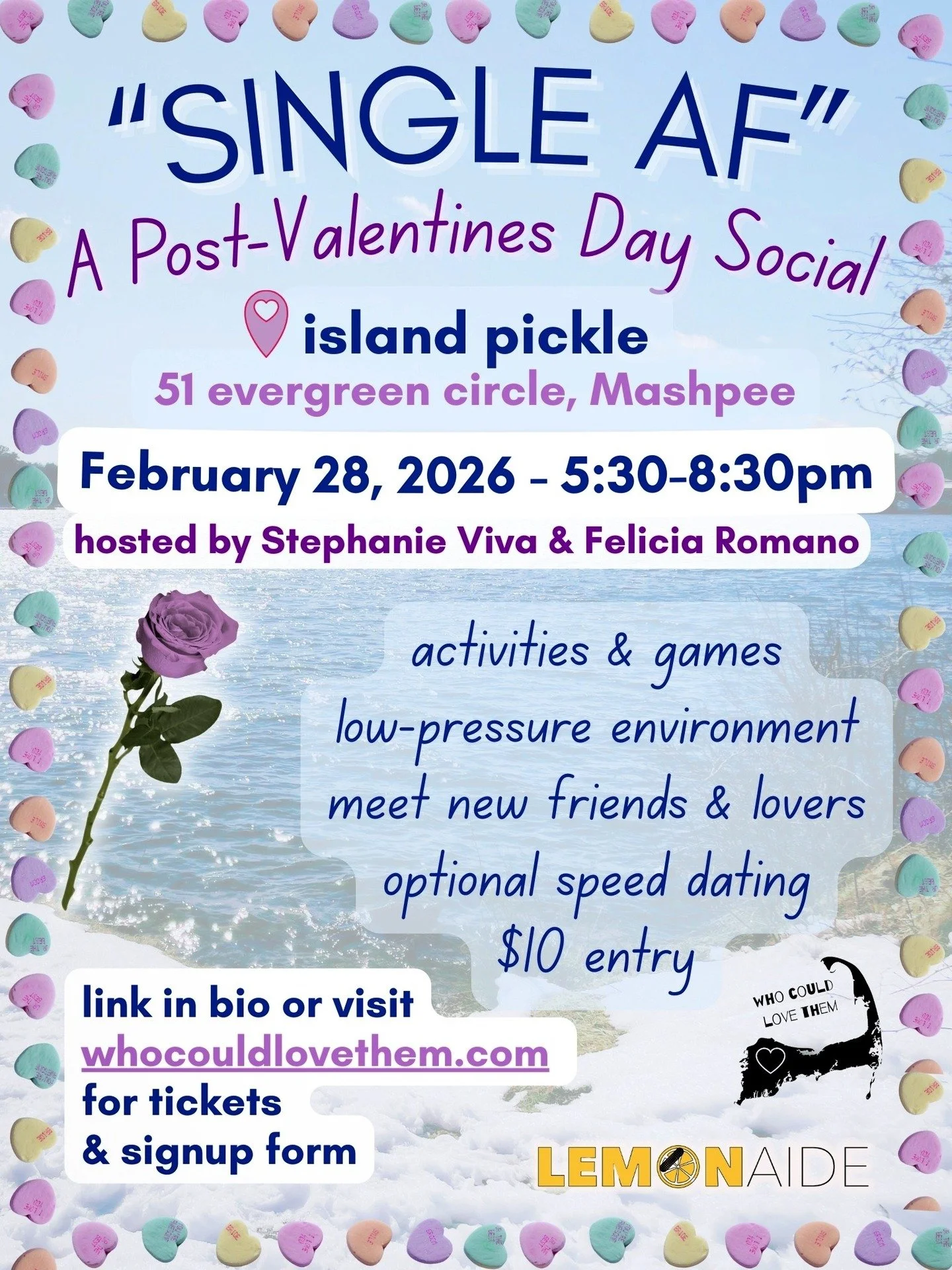 Make sure you sign up for our singles event at the end of this month! Don't let the valentine's blues get you down ❤

Link in bio to sign up for speed dating and more!