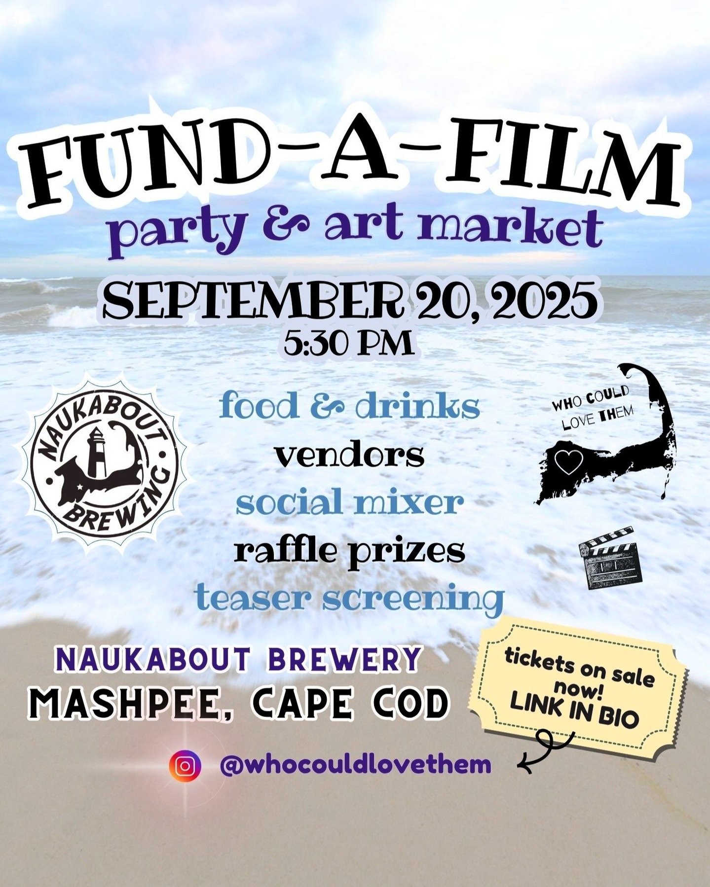 Link in bio to get your tickets for this unmissable event on September 20th at @naukabout_brewery ❤️

We're looking for a few more art vendors as well as raffle prize donations from local businesses! Please reach out via the vendor form link (in bio)
