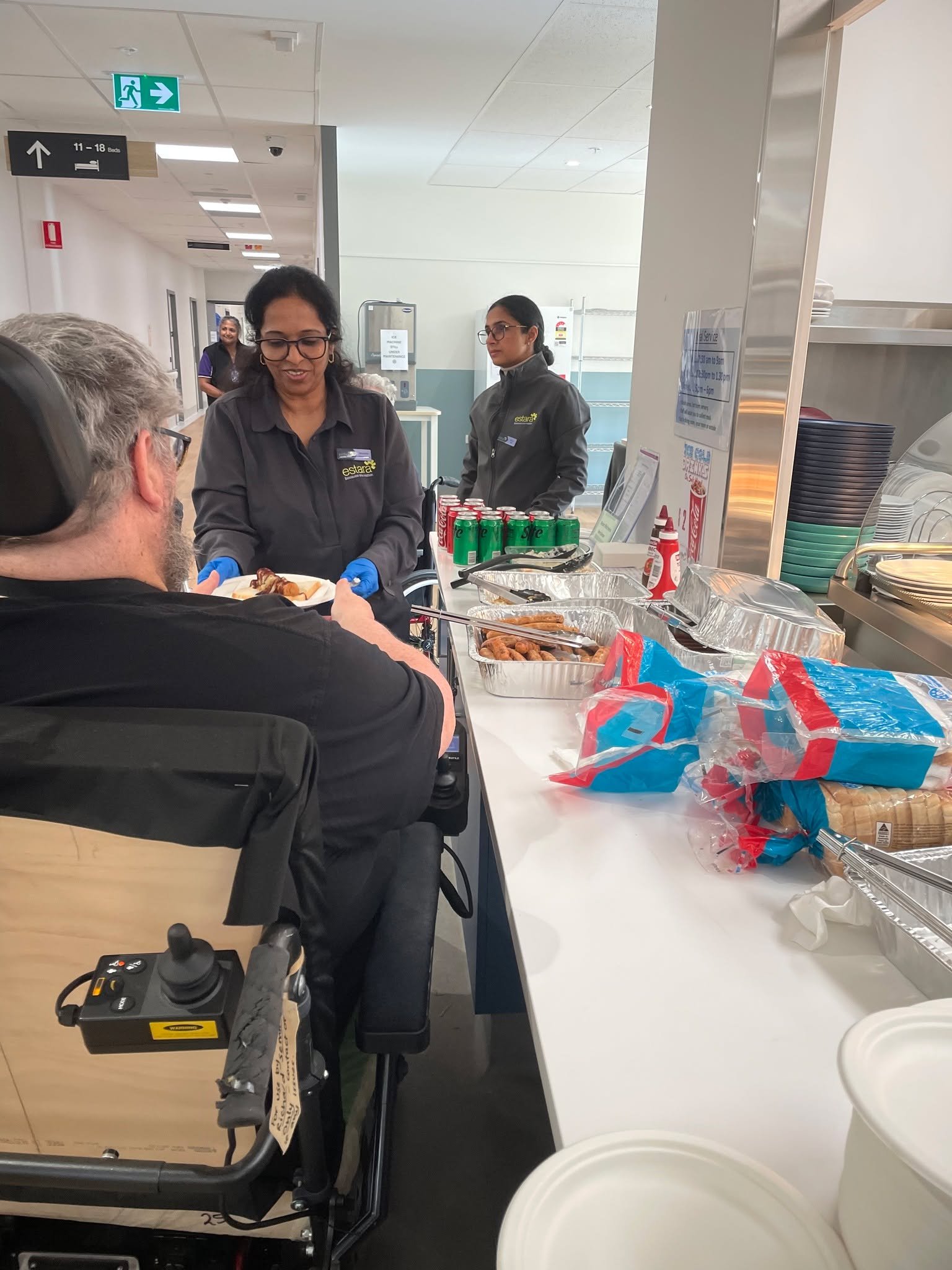 Sausage Sizzle at the Repat Spinal Injuries Unit! On May 27th, we fired up the BBQ at the Repat Health Precinct in Daw Park, Adelaide, for a relaxed and heartwarming lunch with the spinal inpatient community.

It was a lovely day where we had the opp