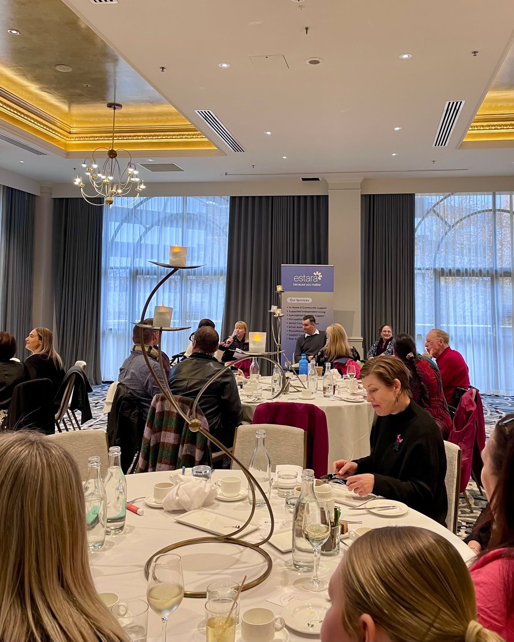 Thank you to our estara community for supporting the estara High Tea for Wellbeing Day at the Playford Hotel on Saturday 14 June.

The official colour for this year&rsquo;s Wellbeing Day was magenta and guests brightened the room with colourful scarv