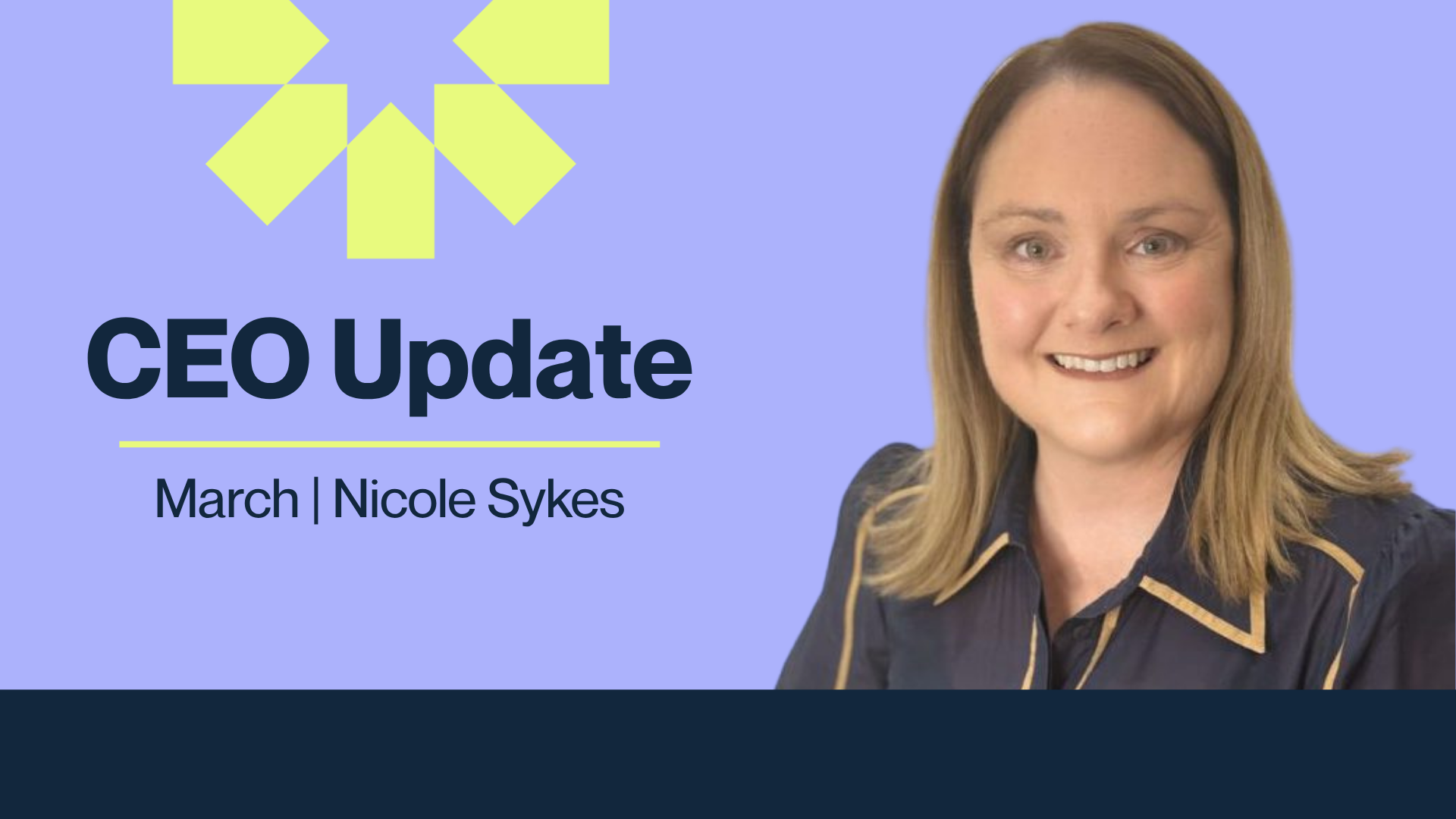 A message from our CEO