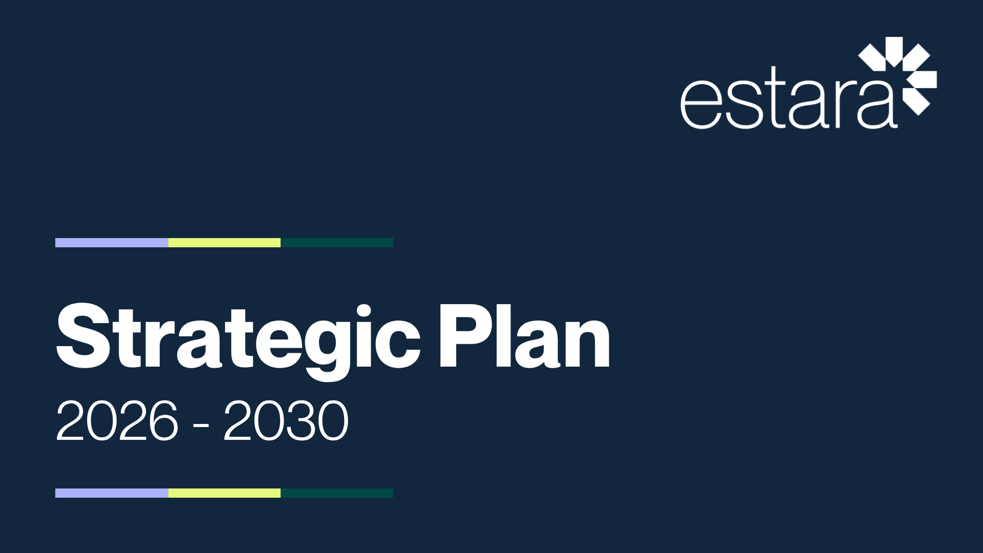 Looking forward - our new Strategic Plan