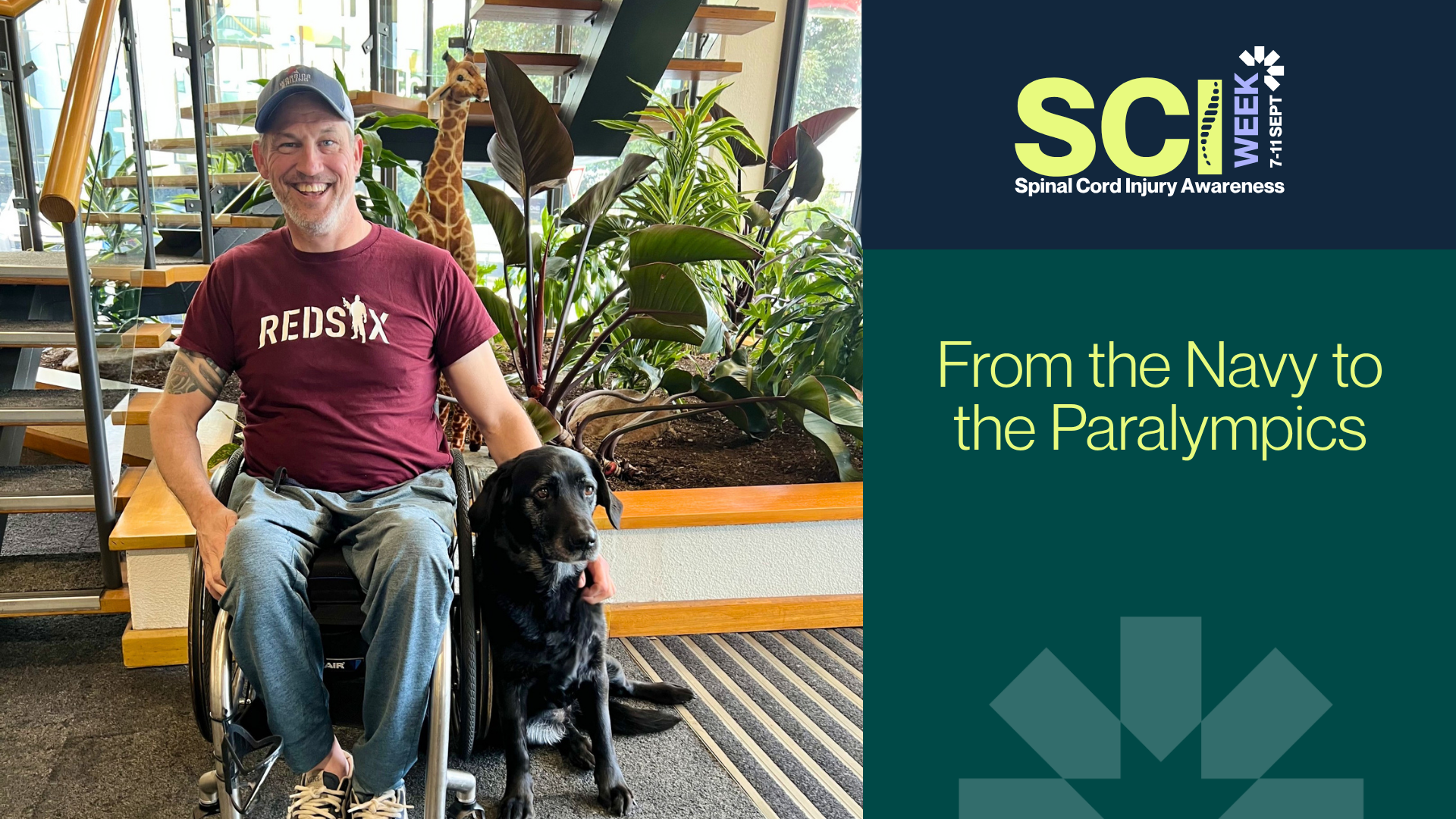 From the Navy to the Paralympics: meet Matt Brumby