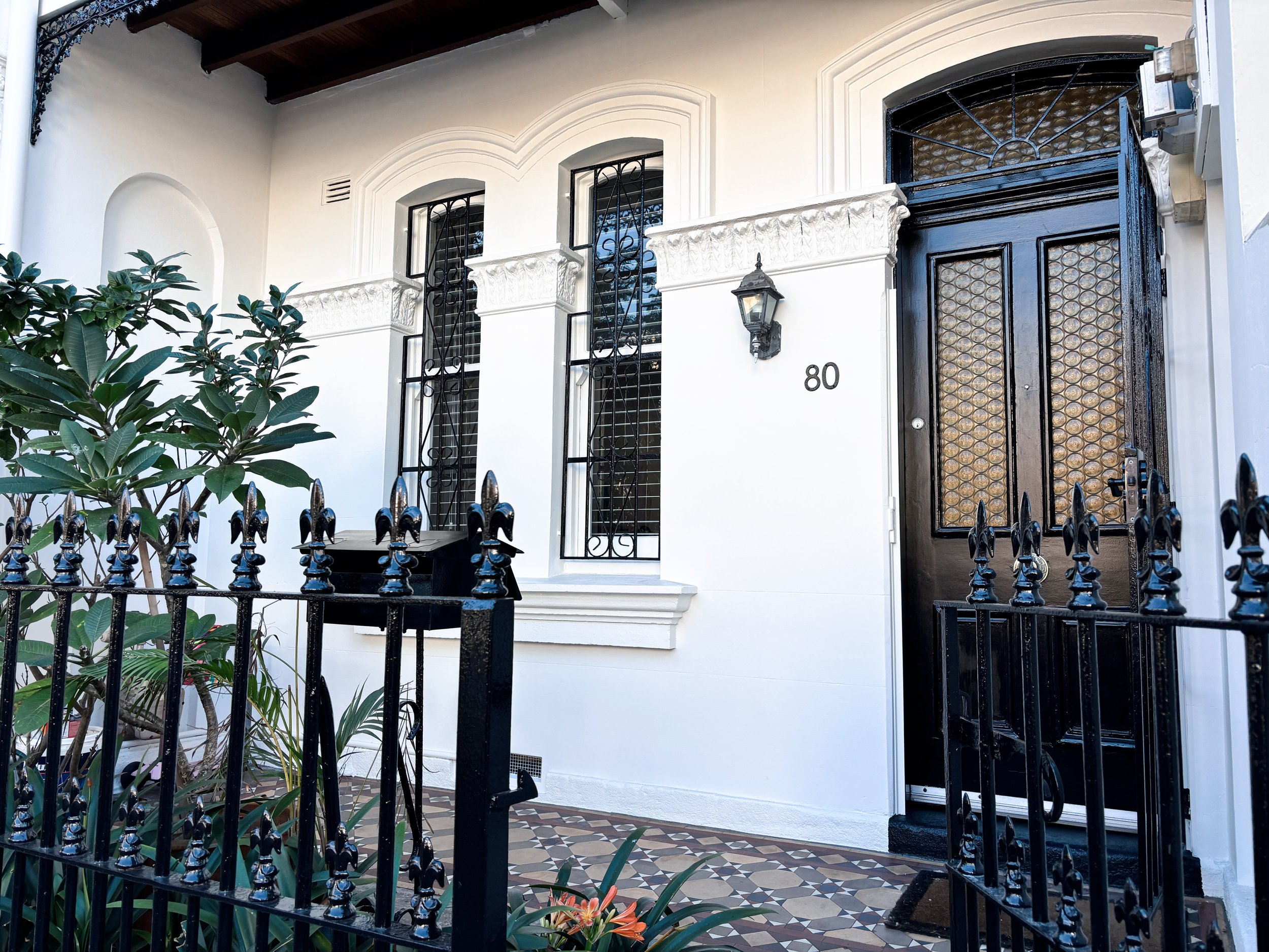 Paddington terrace-high end-exterior-heritage restoration-painting