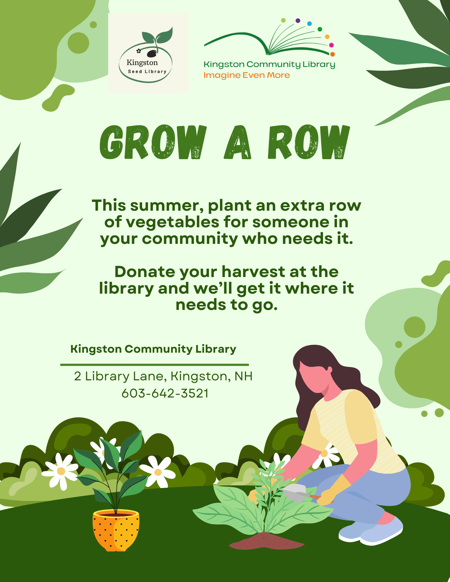 Green Playful Illustrative Plants And Seed Swap Event Flyer.png